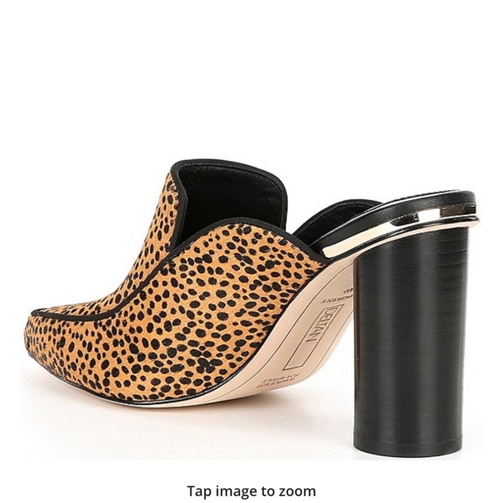 NWT Cheetah Print Statement Mule